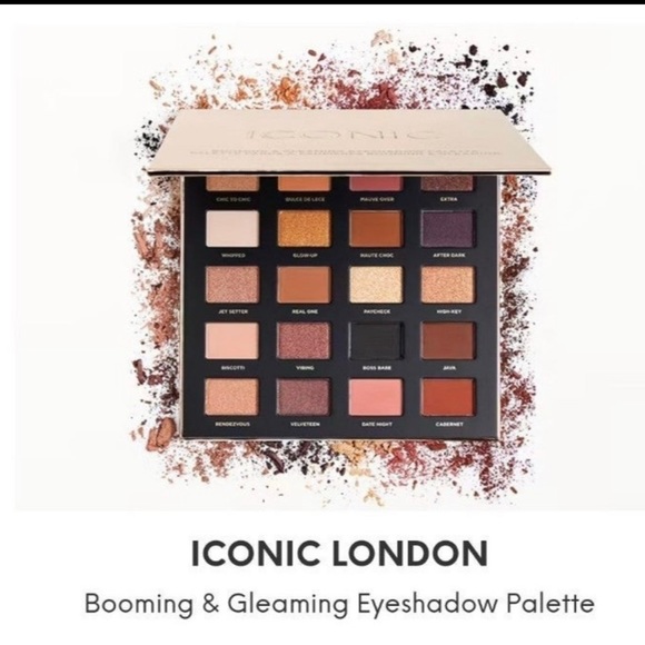 🆕ICONIC LONDON Booming & Gleaming Eyeshadow Palette - Picture 7 of 8